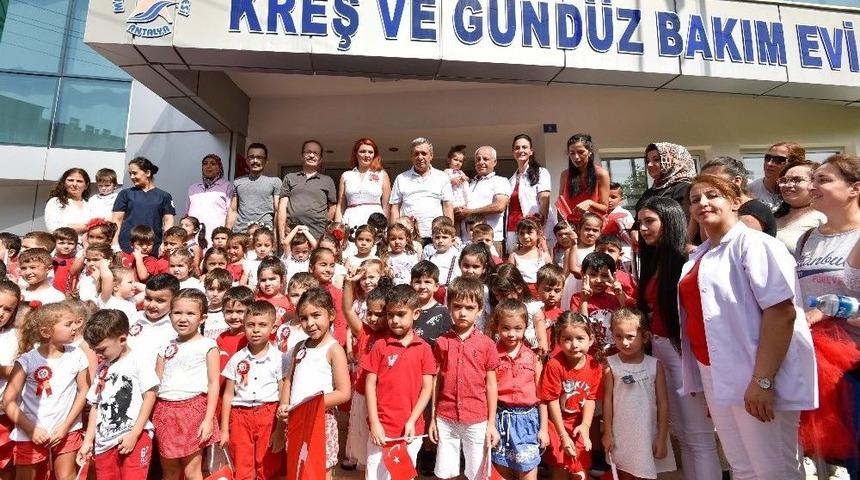 Muratpaşa Kreşlerinde Yeni D&ouml;nem Başladı