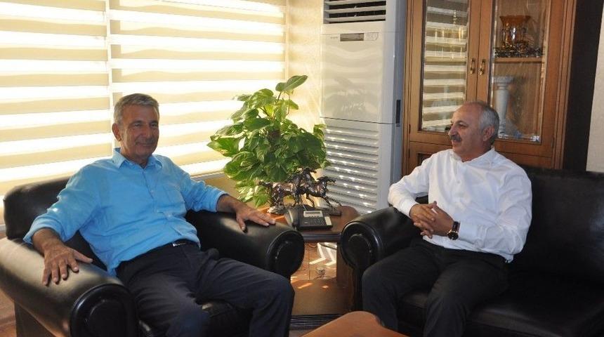 Kuyucuoğlu&rsquo;ndan Başkan Din&ccedil;er&rsquo;e Ziyaret