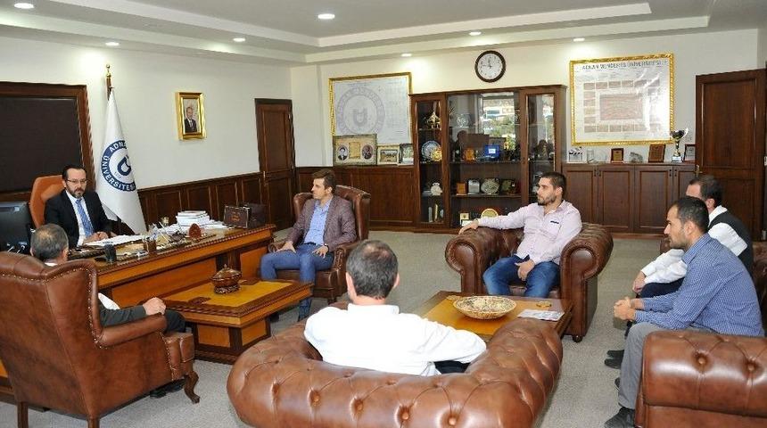 Aydın&rsquo;daki &Ouml;zel Yurt Sahiplerinden Ad&uuml; Rekt&ouml;r&uuml; Bircan&rsquo;a Ziyaret
