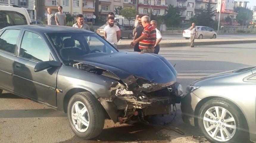 Sungurlu&rsquo;da Trafik Kazası: 1 Yaralı