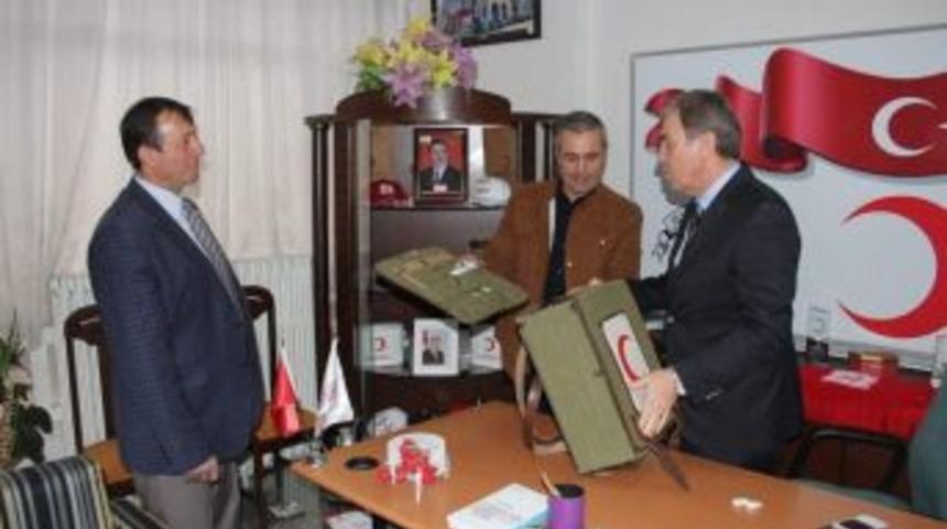Kurtuluş Savaşı&rsquo;nda Kullanılan Kızılay İlk Yardım &Ccedil;antası G&ouml;renleri Duygulandırıyor