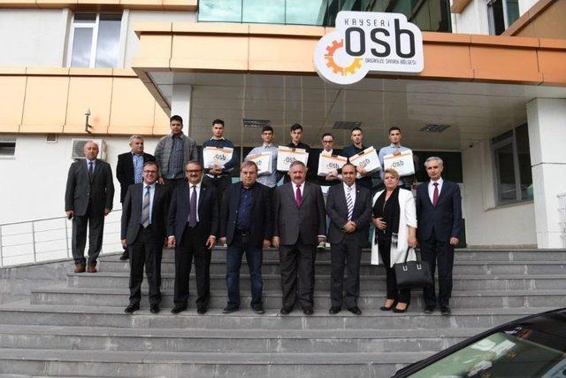 Hollanda Kayserililer Vakfı’ndan Kayseri Organize Sanayi Bölge Müdürlüğü’ne Ziyaret