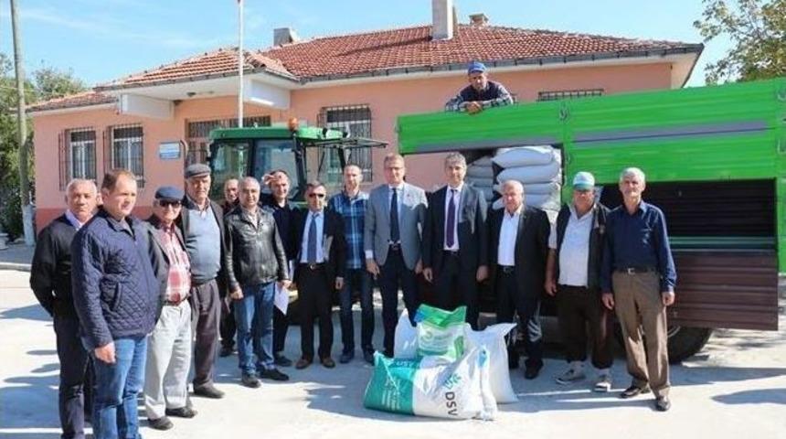 Edirne&rsquo;de 22,75 Ton Yem Bitkisi Tohumu Dağıtıldı