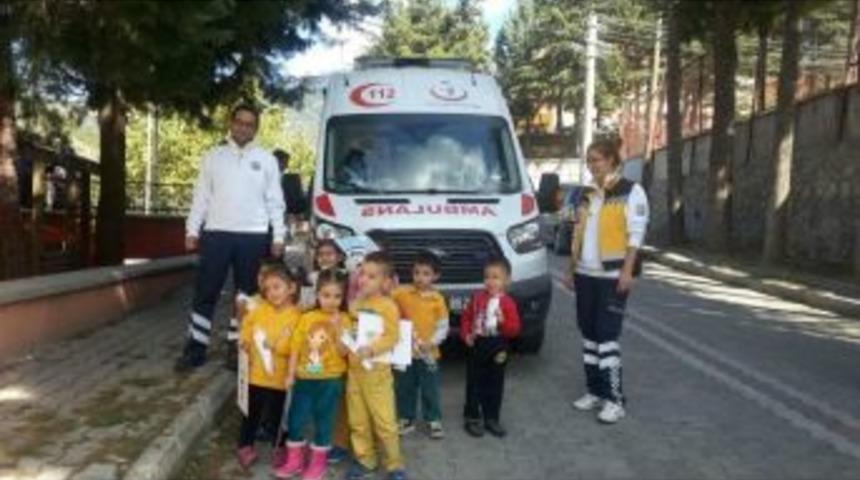 Şaphane&rsquo;de &rsquo;minik 112&rsquo; Projesi