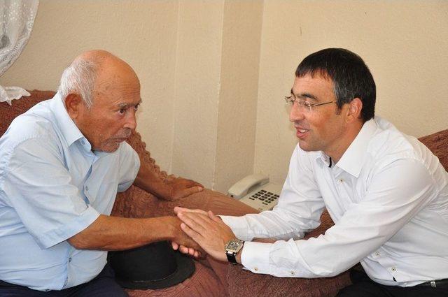 Milas Kaymakamı Arslan’dan Şehit Ailesine Ziyaret 1