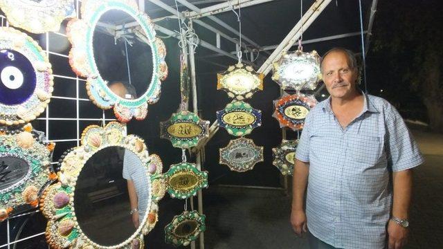 Burhaniye’de Ören Sahilindeki Deniz Kabukları Sanat Eseri Oldu 1