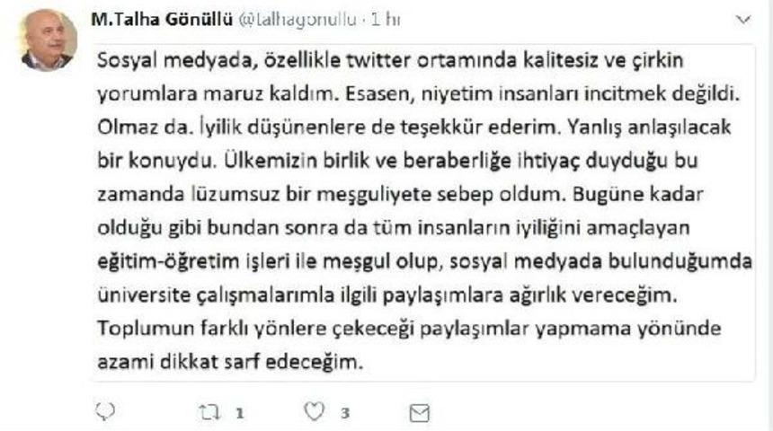 Adıyaman &Uuml;niversitesi Rekt&ouml;r&uuml;: L&uuml;zumsuz Bir Meşguliyete Sebep Oldum