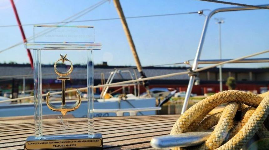 Denizcilik D&uuml;nyası Viaport Marina&rsquo;yı &rsquo;altın &Ccedil;ıpa&rsquo; İle &Ouml;d&uuml;llendirdi