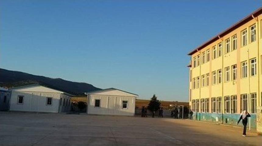 İlk Konteyner Okul Nurdağı&rsquo;nda Eğitme Başlıyor