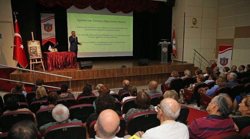 Karşıyaka&rsquo;da &rsquo;adalar&rsquo; S&ouml;yleşisi