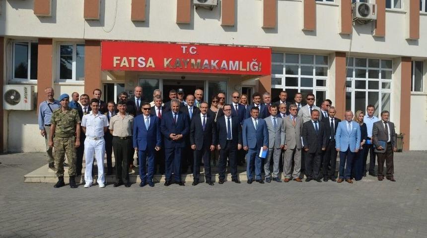Vali Yavuz Fatsa&rsquo;da İncelemelerde Bulundu