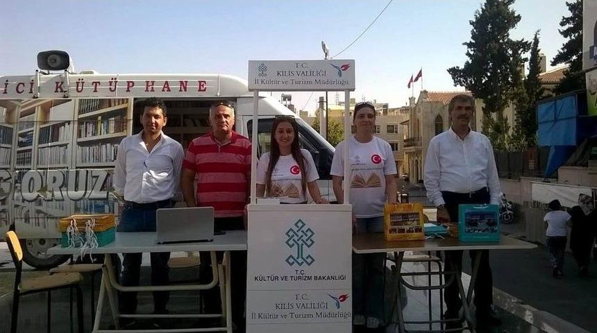 Kilis’te Vatandaşlara Kütüphane Tanıtıldı