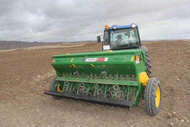 Sivas&rsquo;ta Buğday Ekimi Başladı 3