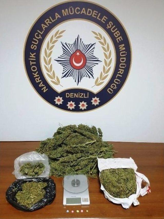 Denizli&rsquo;de Uyuşturucu Operasyonu 3