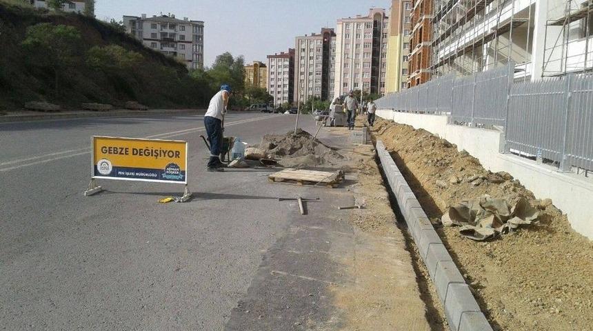 Gebze&rsquo;de Asfaltlar Yenileniyor