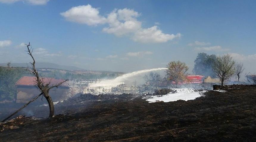 Lodos Yangın &Ccedil;ıkardı