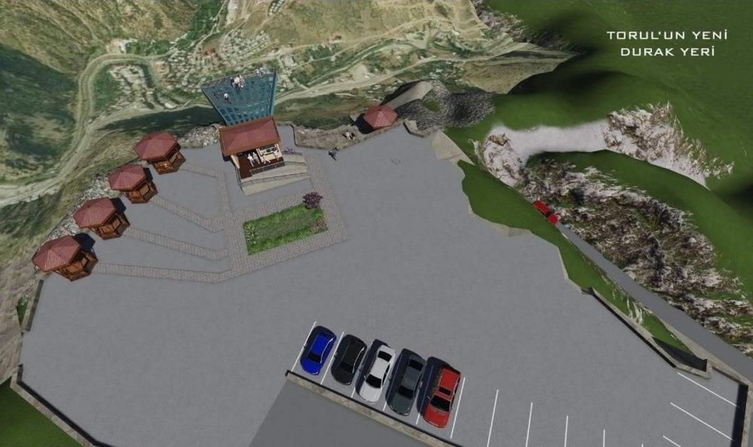 Torul Kalesi&rsquo;nin Cam Seyir Terası İhale Edildi