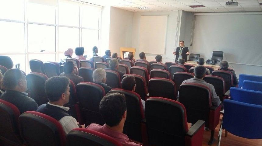 Van&rsquo;da &lsquo;iş Sağlığı Ve G&uuml;venliği&rsquo; Eğitimi