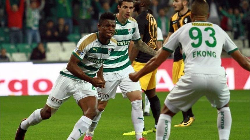 Bursaspor’un Attığı 16 Golün 15’i Yabancılardan