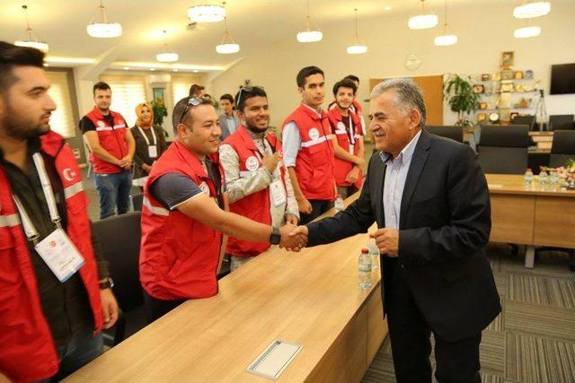 &lsquo;damla Projesinde&rsquo; Yer Alan &Ouml;ğrenciler Melikgazi&rsquo;de 1