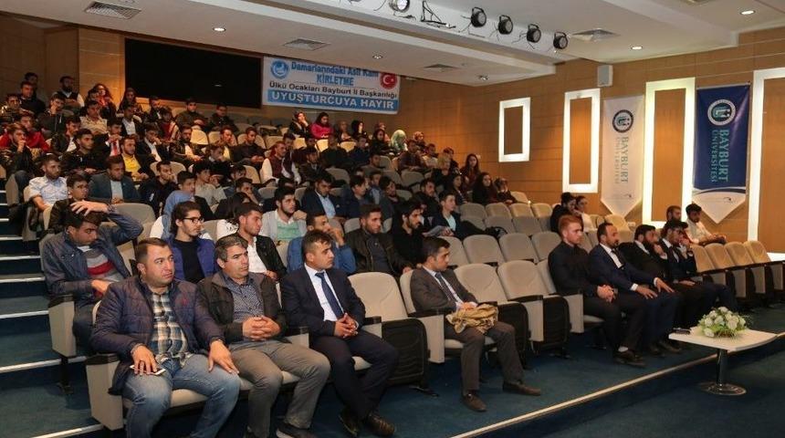 Bayburt&rsquo;ta &rsquo;uyuşturucu İle M&uuml;cadele&rsquo; Konferansı D&uuml;zenlendi