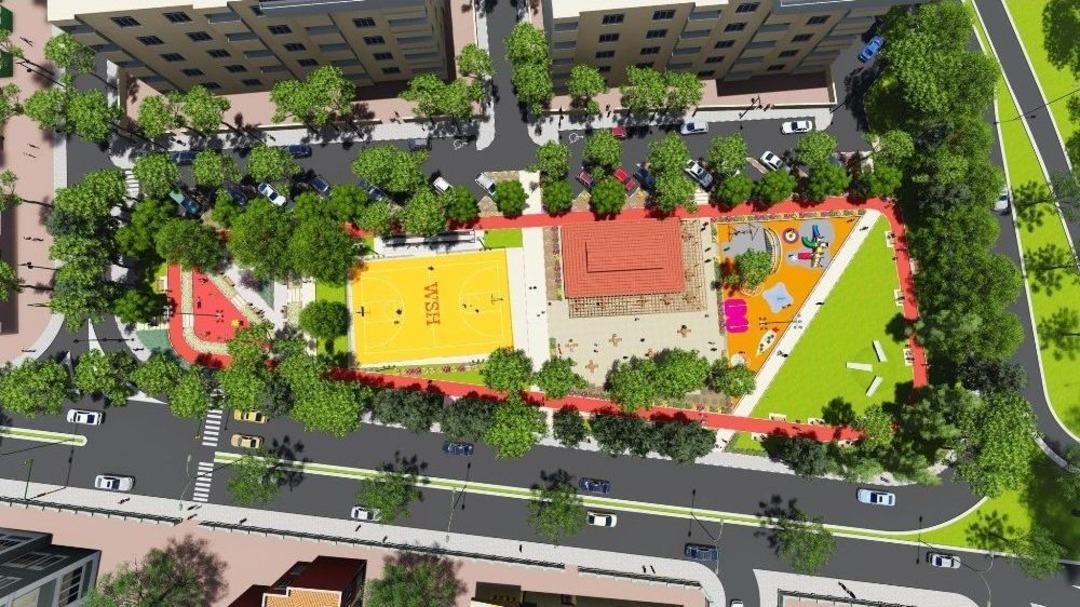 Gen&ccedil;lik Parkında Yenileme &Ccedil;alışması Başladı