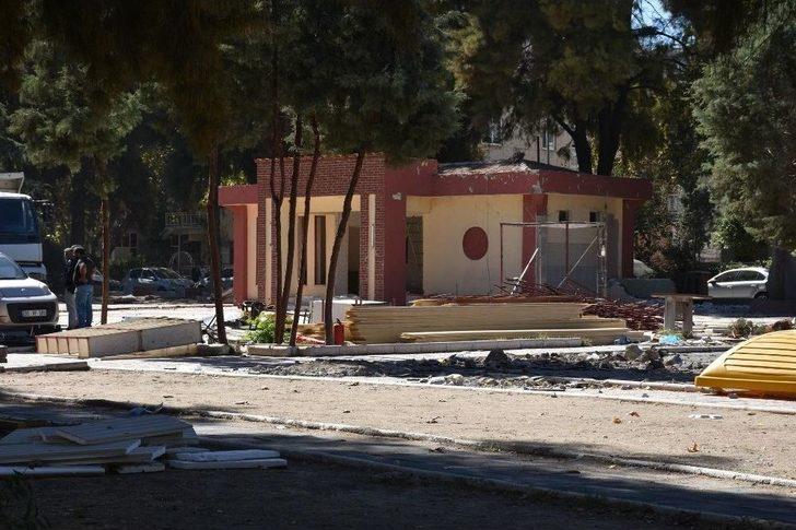 Gençlik Parkında Yenileme Çalışması Başladı G1