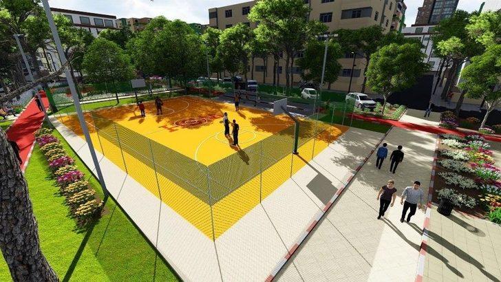 Gençlik Parkında Yenileme Çalışması Başladı G5