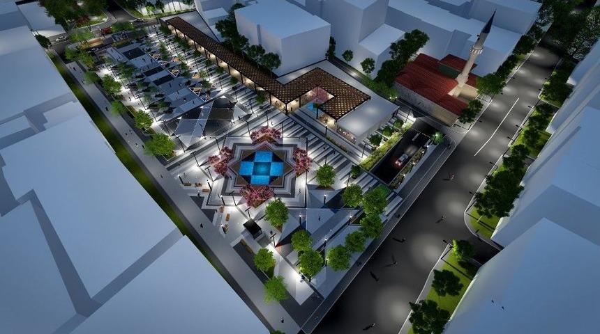 &Uuml;mraniye 15 Temmuz Şehitler Meydanı Yeni G&ouml;r&uuml;n&uuml;m&uuml;ne Kavuşuyor