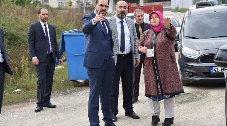 Başkan Ayaz, &Ccedil;alışmaları Yerinde Takip Ediyor