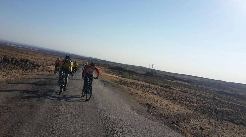 Karacadağ&rsquo;a Pedal &Ccedil;evirerek &Ccedil;ıktılar