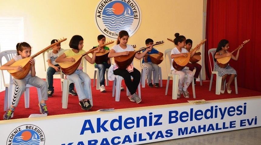 Akdeniz&rsquo;de Mahalle Evlerinde Eğitimler Devam Ediyor