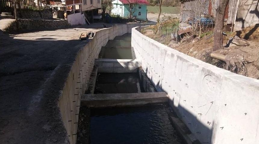 Bor&ccedil;ka Dereleri Dsi Tarafından Islah Edildi