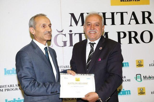 Konya’da Muhtarlara Yönelik Eğitim Seminerleri Başladı