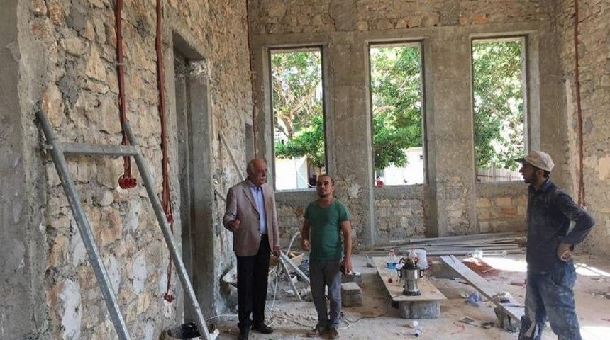 Tarihi İskenderun Adliyesi&rsquo;nde Restorasyon &Ccedil;alışmaları S&uuml;r&uuml;yor