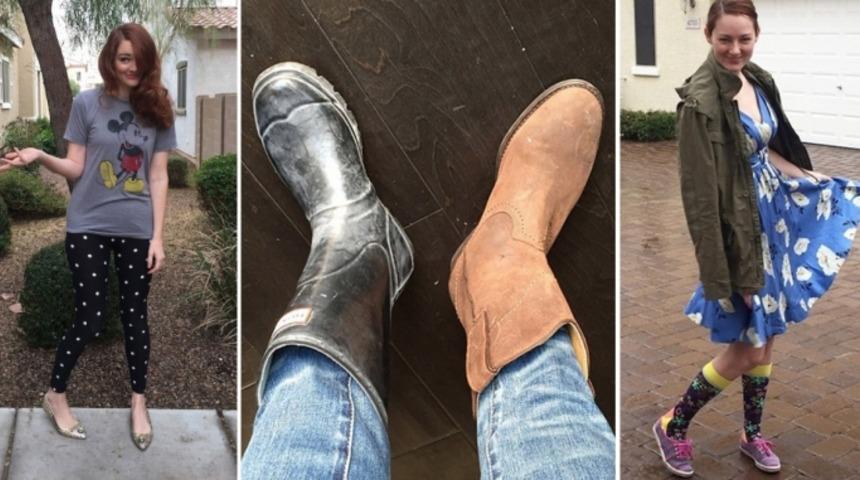 Bu Annenin Ne Giyeceğine Bir Hafta Boyunca &Ccedil;ocuğu Karar Verdi