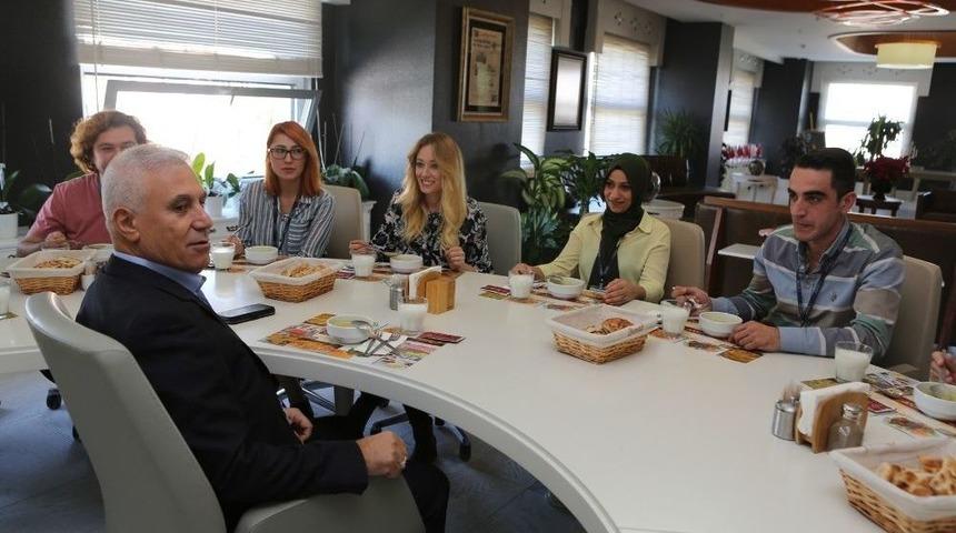 Başkan Bozbey Çalışanlarla Öğle Yemeğinde Buluştu