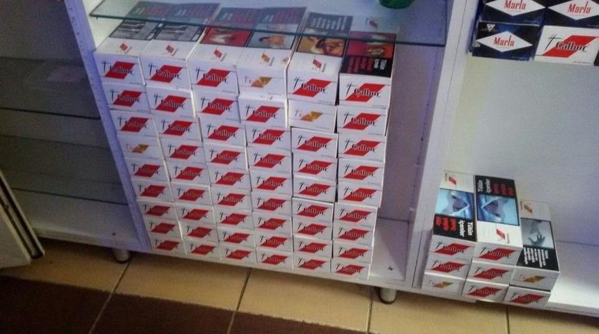 Kayseri’de Bin 410 Paket Kaçak Sigara Ele Geçirildi