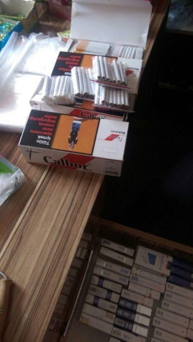 Kayseri’de Bin 410 Paket Kaçak Sigara Ele Geçirildi