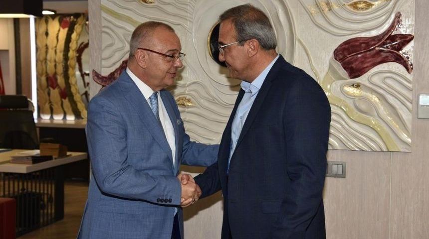 Başkanlar Alaşehir Yatırımlarını G&ouml;r&uuml;şt&uuml;