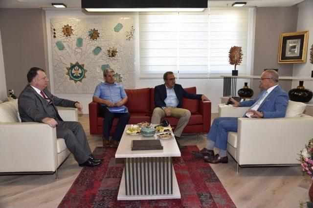 Başkanlar Alaşehir Yatırımlarını G&ouml;r&uuml;şt&uuml; 1