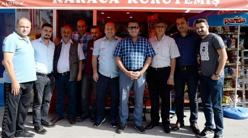 Başkan Bakıcı Esnafın Nabzını Tutmaya Devam Ediyor