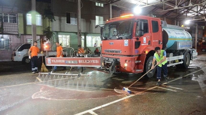 Yıldırım&rsquo;da Temizlik Harekatı