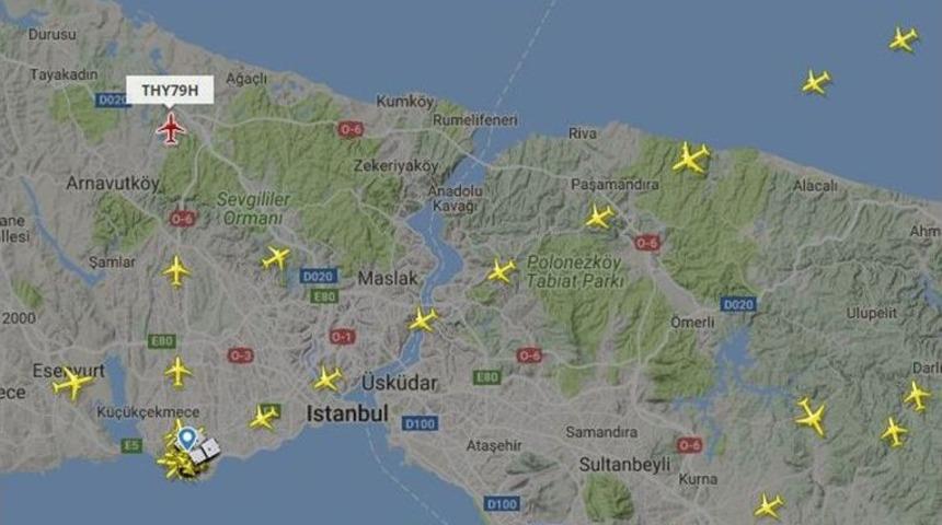 &Ccedil;alışma Uzayınca U&ccedil;aklar Hem Havada Hem Karada Kuyruğa Girdi