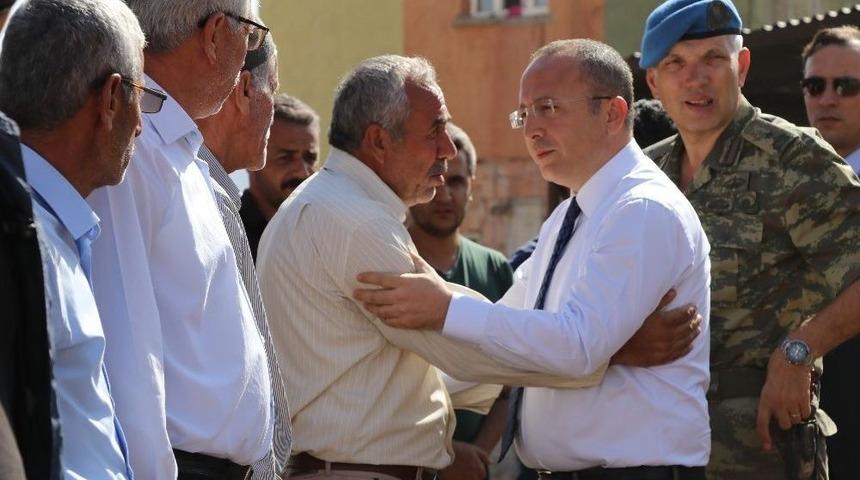 Siirt Valisi Atik&rsquo;ten Aslan Ailesine Taziye Ziyareti