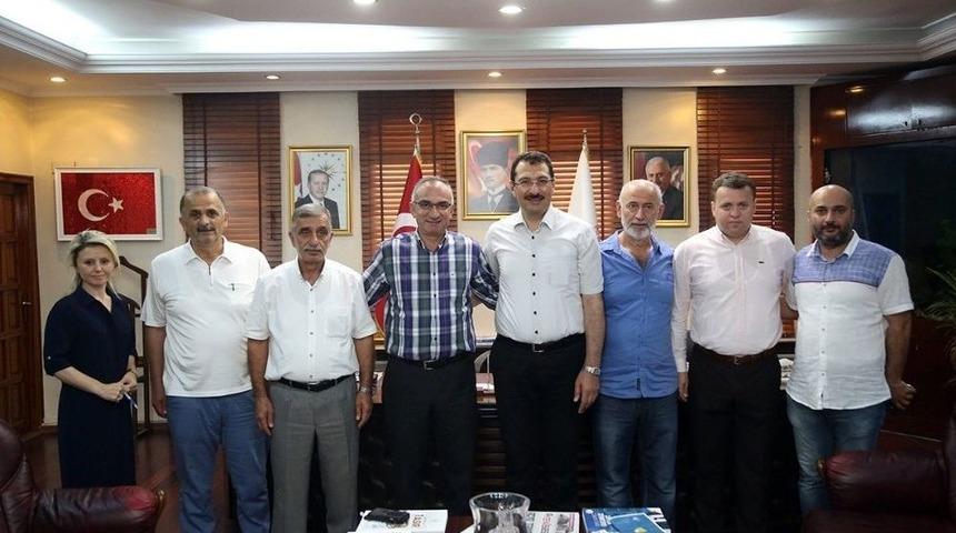 Milletvekili Yavuz&rsquo;dan Başkan Yılmazer&rsquo; Ziyaret