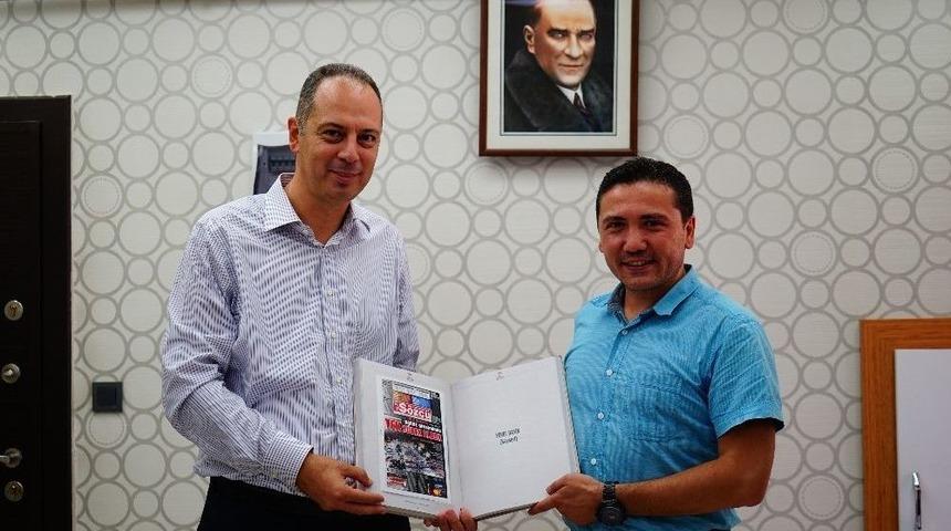 Bik Genel M&uuml;d&uuml;r Yardımcısı El&ccedil;in, Yerel Gazeteleri Ziyaret Etti