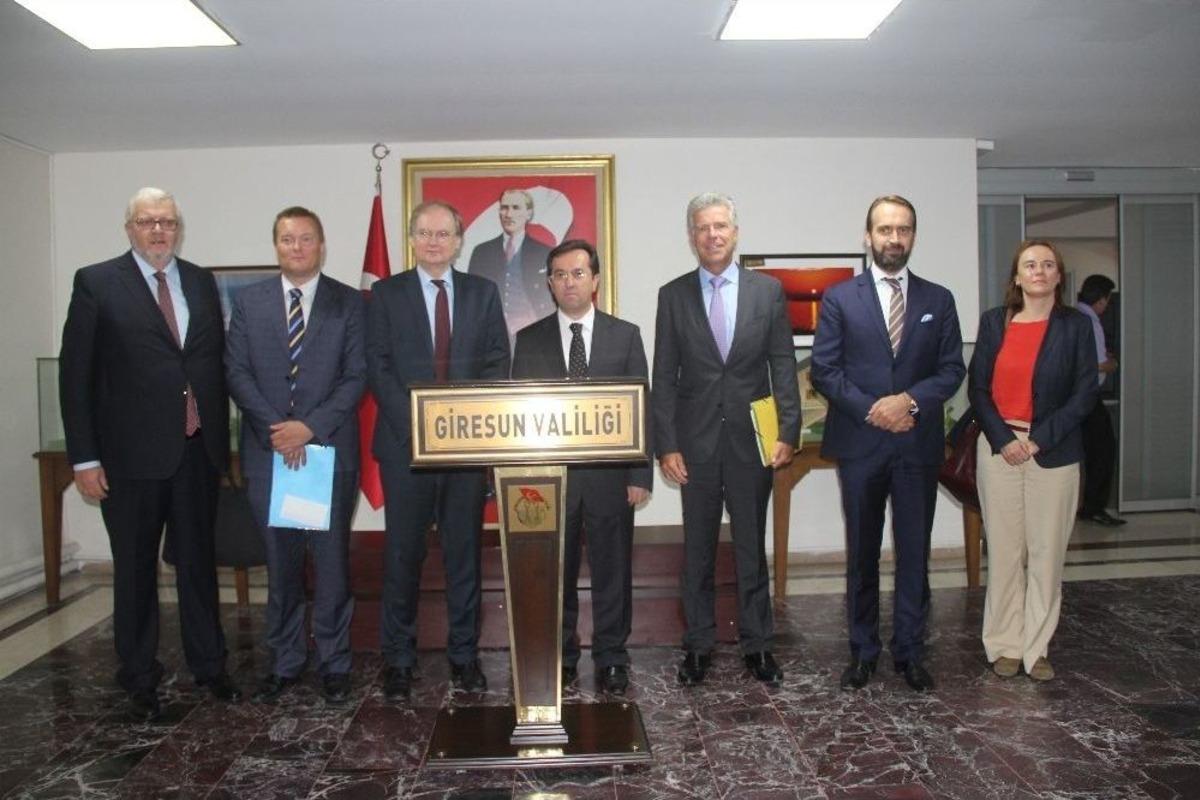 Ab Heyeti Giresun&rsquo;da Hibe Desteği Verilen İşletmeleri İnceledi