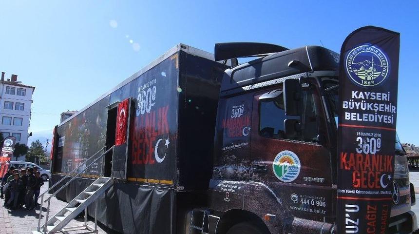 Sanal Ger&ccedil;eklik Tırı Kayseri&rsquo;de