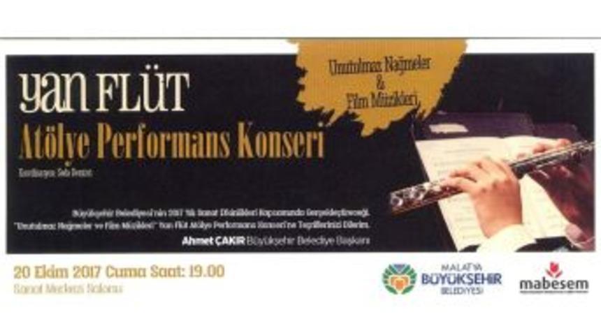 B&uuml;y&uuml;kşehir Belediyesinden Yan Fl&uuml;t Konseri